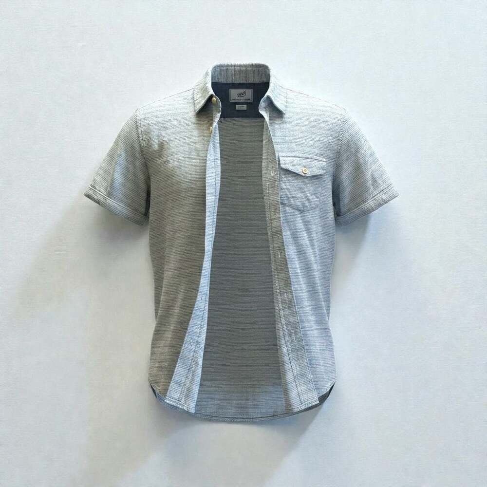 Grayers Clothiers Short Sleeve Button Down Shirt Size S